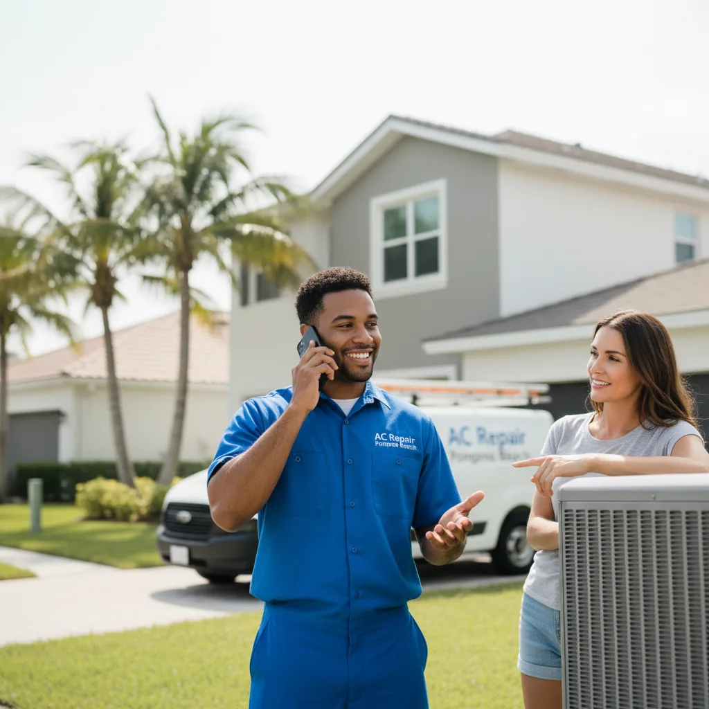 AC Repair Pompano Beach customer support in Edgewood